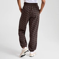 Women's Nike Sportswear Phoenix Fleece Oversized All-over Print Jogger Sweatpants