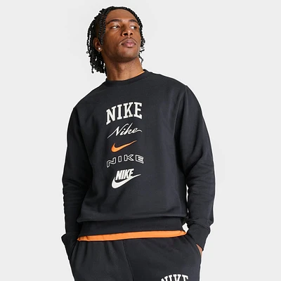 Men's Nike Club Fleece Logo Generations Crewneck Sweatshirt