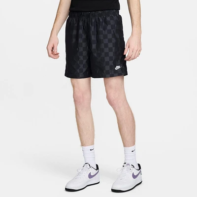 Men's Nike Club Checkered Nylon Flow Shorts