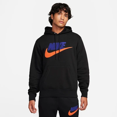 Men's Nike Club Fleece Chenille Futura Pullover Hoodie