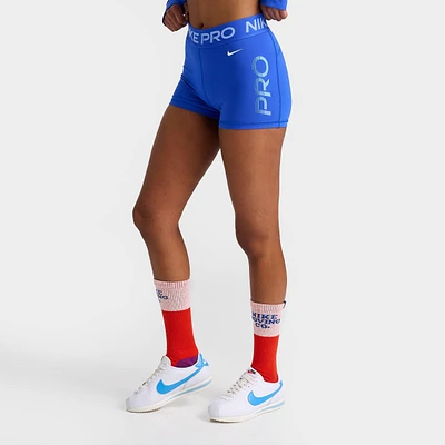 Women's Nike Pro Dri-FIT Mid-Rise 3" Biker Shorts
