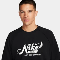Men's Nike Dri-FIT Fitness Just Keep Growing Graphic Crewneck Sweatshirt
