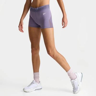 Women's Nike Pro Dri-FIT Mid-Rise 3" Mesh Shorts
