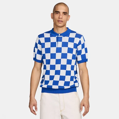 Men's Nike Sportswear Club Checkers Polo Shirt