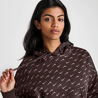 Women's Nike Sportswear Phoenix Fleece Over-Oversized All-over Print Pullover Hoodie