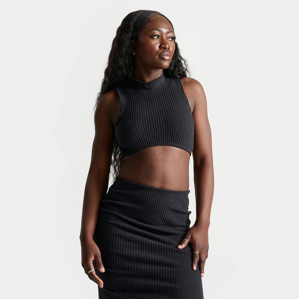 Women's Nike Sportswear Chill Knit Ribbed Cropped Tank