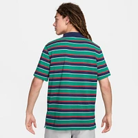 Men's Nike Club Striped Polo Shirt