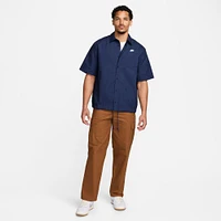 Men's Nike Club Oxford Button-Down Short-Sleeve Shirt