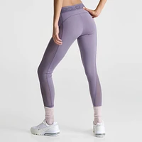 Women's Nike Pro Mid-Rise 7/8 Mesh-Paneled Leggings