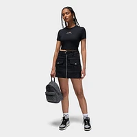 Women's Jordan Slim Cropped Graphic T-Shirt