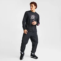 Men's Jordan Dri-FIT Sport Long-Sleeve Metal Graphic T-Shirt