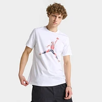 Men's Jordan Jumpman Watercolor Logo T-Shirt