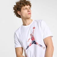 Men's Jordan Jumpman Watercolor Logo T-Shirt