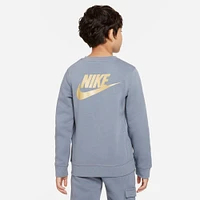 Boys' Nike Sportswear Standard Issue Fleece Crewneck Sweatshirt