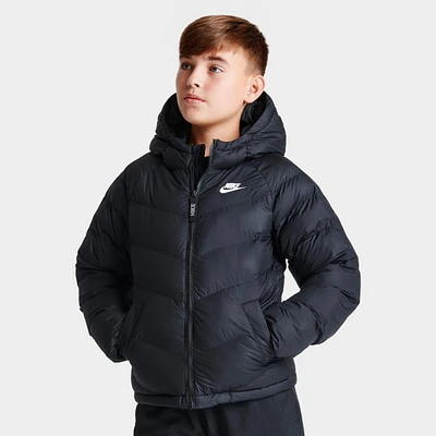 Kids' Nike Sportswear Synthetic Fill Hooded Puffer Jacket