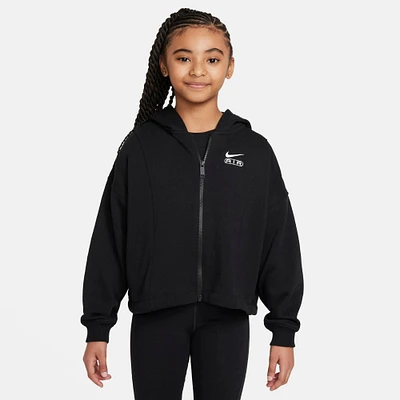 Girls' Nike Air French Terry Full-Zip Hoodie