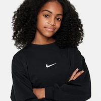 Girls' Nike Sportswear Dri-FIT Crewneck Sweatshirt