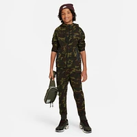 Boys' Nike Tech Fleece Camo Full-Zip Hoodie