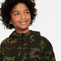 Boys' Nike Tech Fleece Camo Full-Zip Hoodie