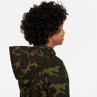 Boys' Nike Tech Fleece Camo Full-Zip Hoodie