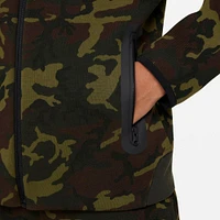 Boys' Nike Tech Fleece Camo Full-Zip Hoodie