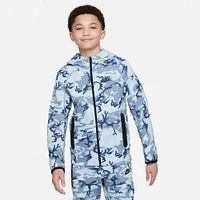 Boys' Nike Tech Fleece Camo Full-Zip Hoodie