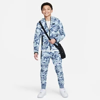 Boys' Nike Tech Fleece Camo Full-Zip Hoodie