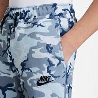 Boys' Nike Sportswear Tech Fleece Camo Jogger Pants