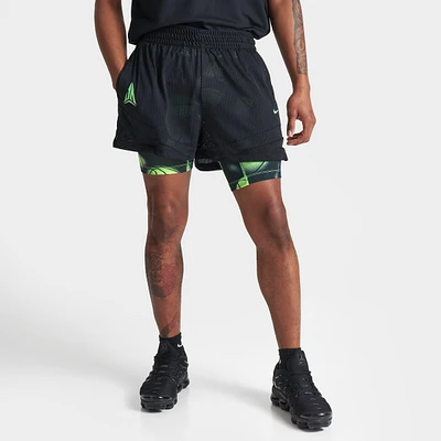 Men's Nike Ja 2-In-1 Dri-FIT 4" Basketball Shorts