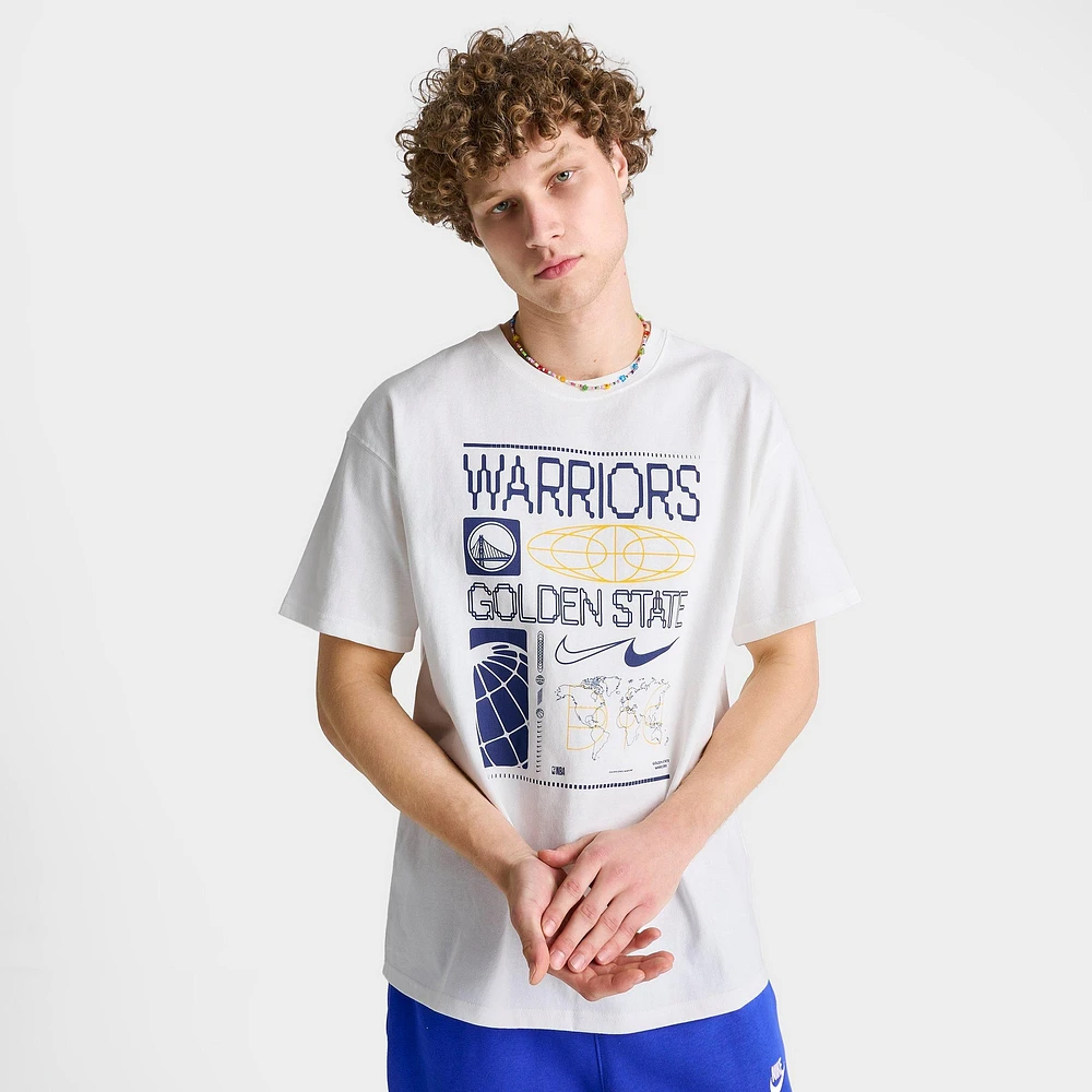 Men's Nike Max90 Golden State Warriors NBA Graphic T-Shirt