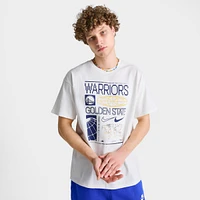 Men's Nike Max90 Golden State Warriors NBA Graphic T-Shirt