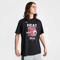 Men's Nike Max90 Miami Heat NBA Courtside Graphic T-Shirt