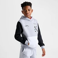 Kids' Nike Sportswear Club Fleece Swoosh High Pullover Hoodie