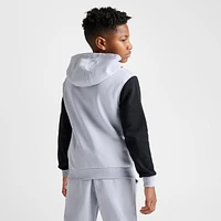 Kids' Nike Sportswear Club Fleece Swoosh High Pullover Hoodie