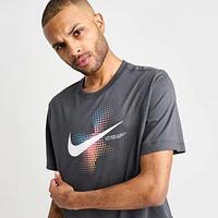 Men's Nike Sportswear Swoosh Dots Printed Graphic T-Shirt