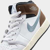 Big Kids' Air Jordan Retro 1 Mid SE Casual Shoes