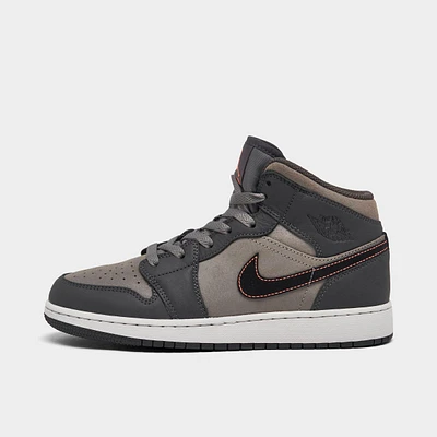 Big Kids' Air Jordan Retro 1 Mid SE Casual Shoes