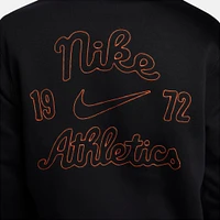 Men's Nike Club Fleece Varsity Letter Full-Zip Hoodie