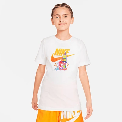 Big Kids' Nike Sportswear Air Boxy Sail T-Shirt