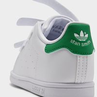 Kids' Toddler adidas Originals Stan Smith Hook-and-Loop Strap Casual Shoes