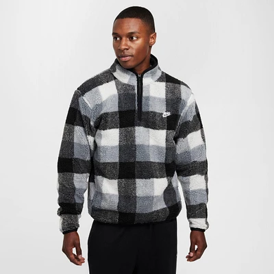 Men's Nike Club Winterized Fleece Half-Zip Top