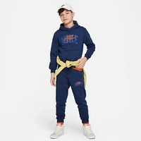 Kids' Nike Sportswear Club Fleece Arch Logo Pullover Hoodie