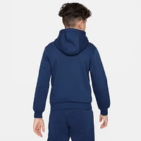 Kids' Nike Sportswear Club Fleece Arch Logo Pullover Hoodie