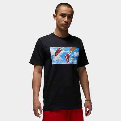 Men's Jordan Flight Essentials Sky Graphic T-Shirt