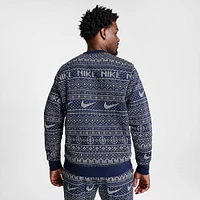 Men's Nike Sportswear Club Fleece Holiday Crewneck Sweatshirt