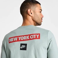 Men's Nike Sportswear Just Do It NYC Graphic Long-Sleeve T-Shirt