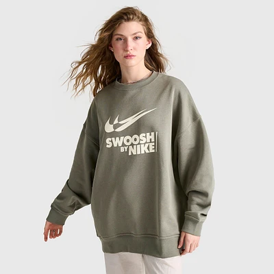 Women's Nike Sportswear Swoosh Oversized Crewneck Sweatshirt