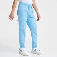 Boys' Nike Sportswear Fleece Graphic Cargo Jogger Pants