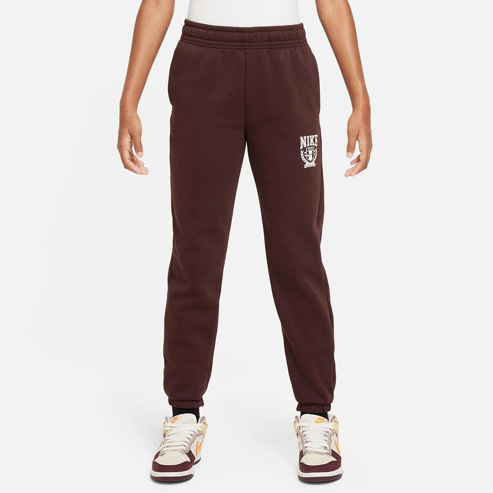 Girls' Nike Sportswear Oversized Fleece Jogger Pants