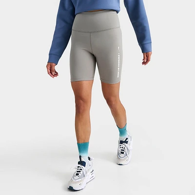 Women's Nike One Swoosh High-Waisted 7" Biker Shorts